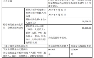 量化突然放开限购！什么信号？公募量化“炸子基”限购“松闸”